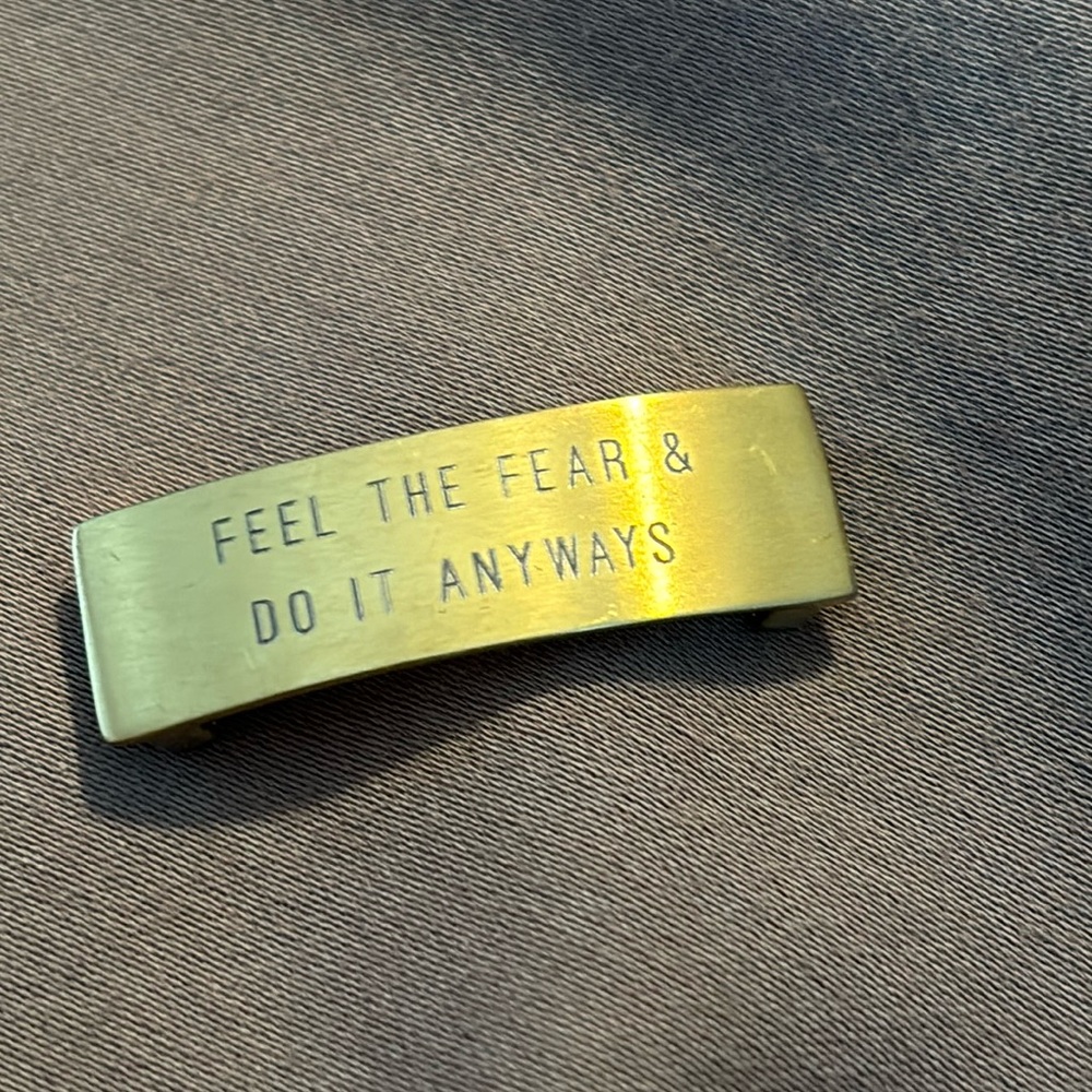 Engraved KEEP Collective charm